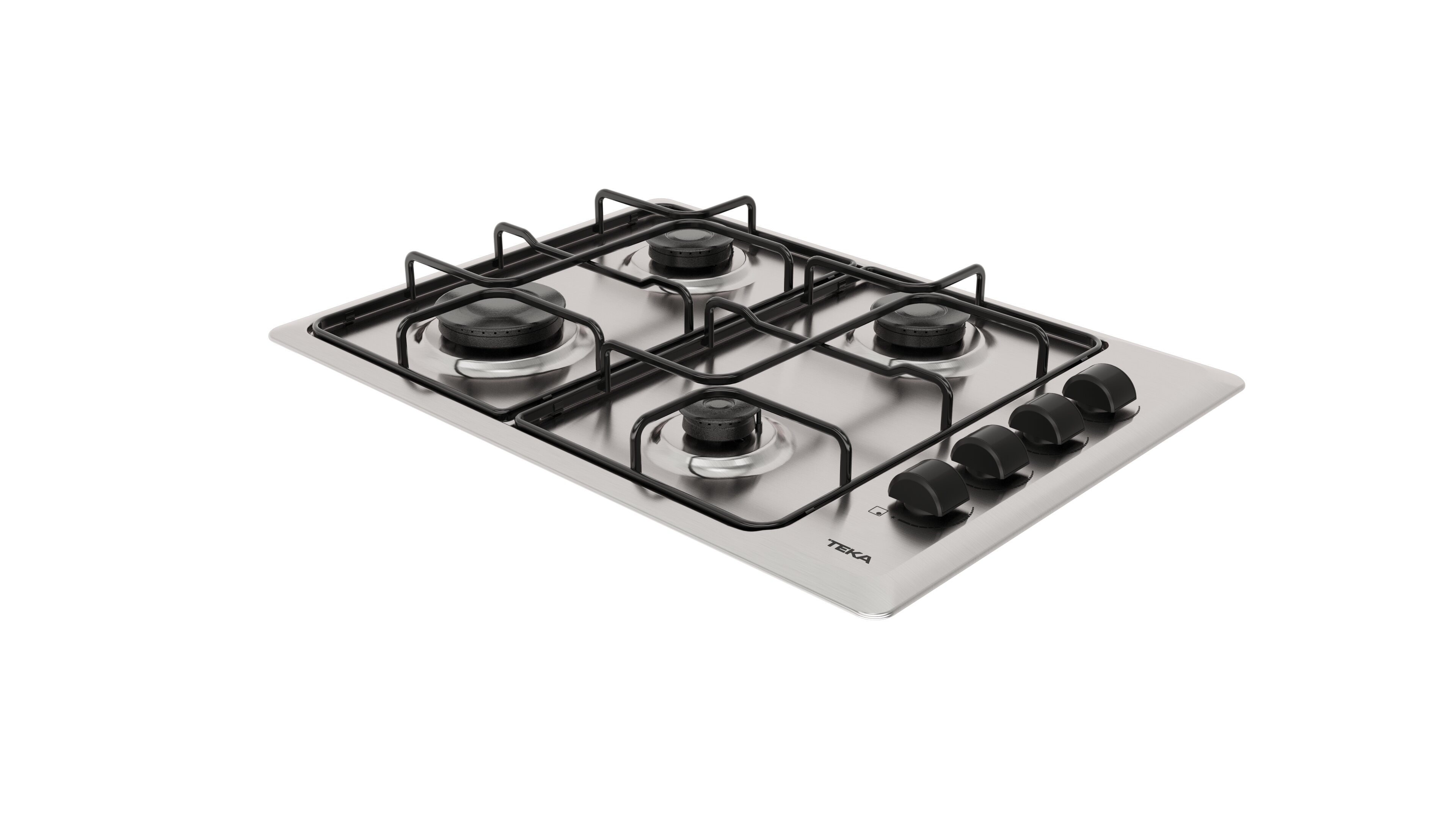 Placa de gas Teka 4 quemadores - HLX 540 KLA - Acero Inox Acero Inox-4