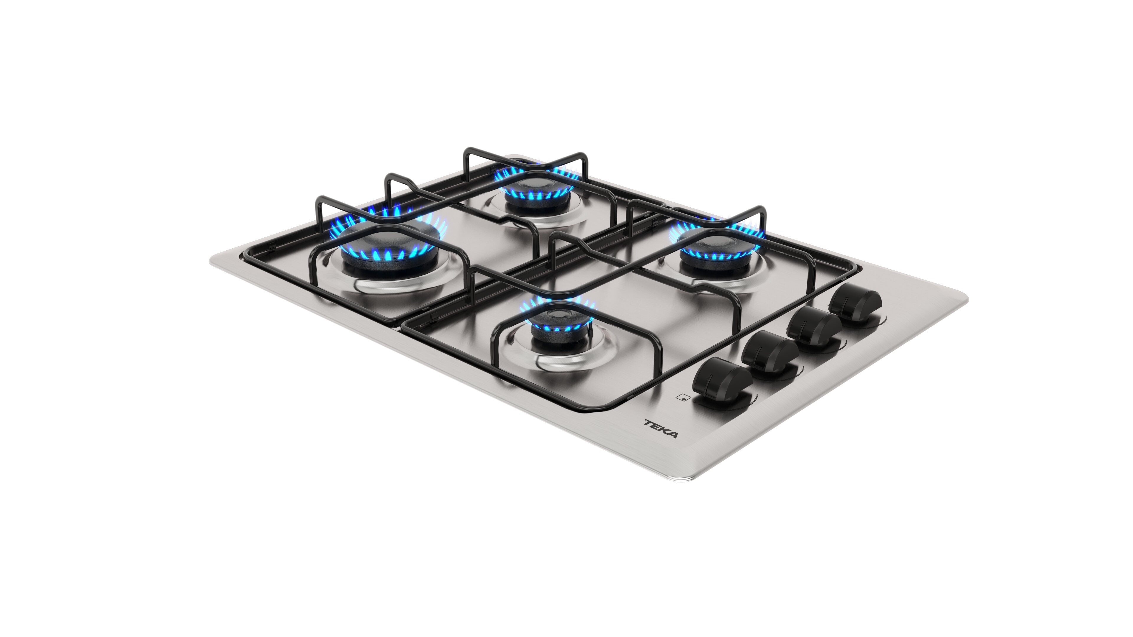 Placa de gas Teka 4 quemadores - HLX 540 KLA - Acero Inox Acero Inox-5