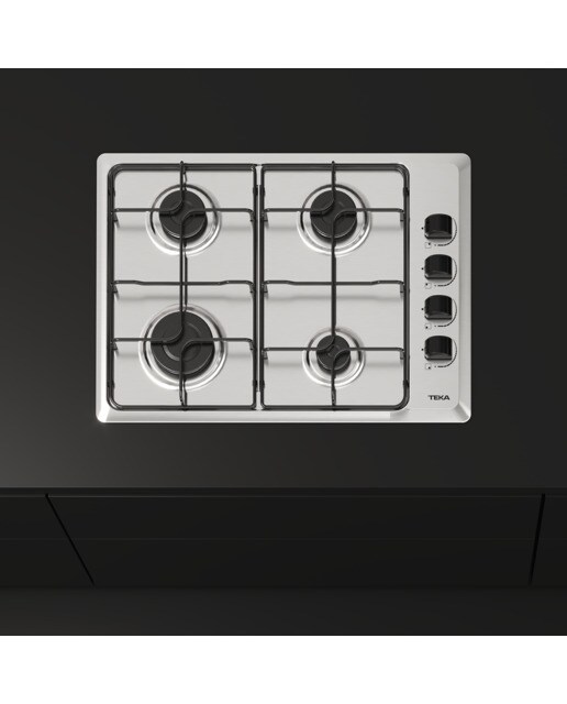 Placa de gas Teka 4 quemadores - HLX 540 KLA - Acero Inox Acero Inox-7