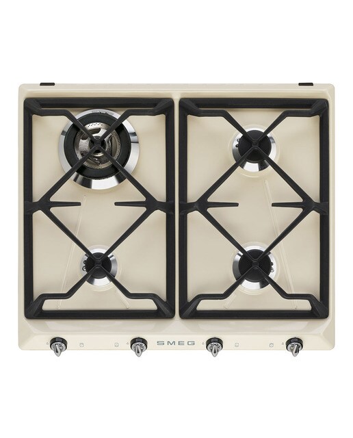 Smeg - Placa gas Smeg 4 quemadores - SR964PGH.
