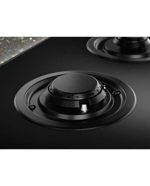 Imagen 5 de Placa de gas mixta Electrolux con 2 quemadores y 2 zonas de inducción - KDI641723K - Negro Negro