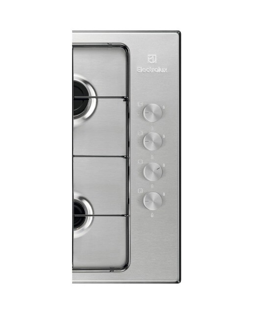 Placa gas Electrolux 4 quemadores - KGS6404SX Inox antihuellas-3