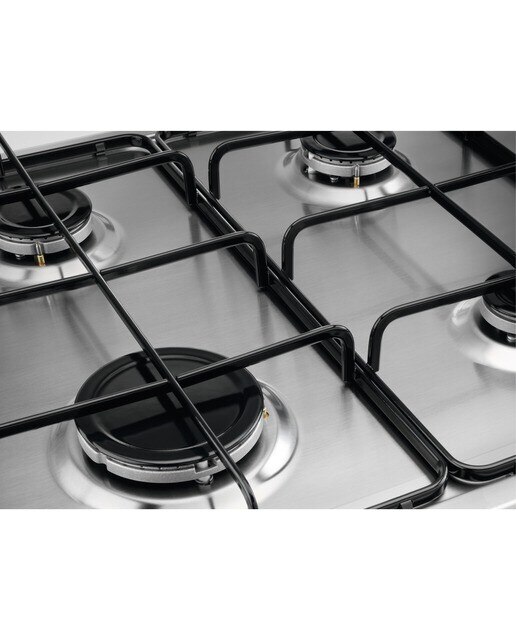 Placa gas Electrolux 4 quemadores - KGS6404SX Inox antihuellas-5