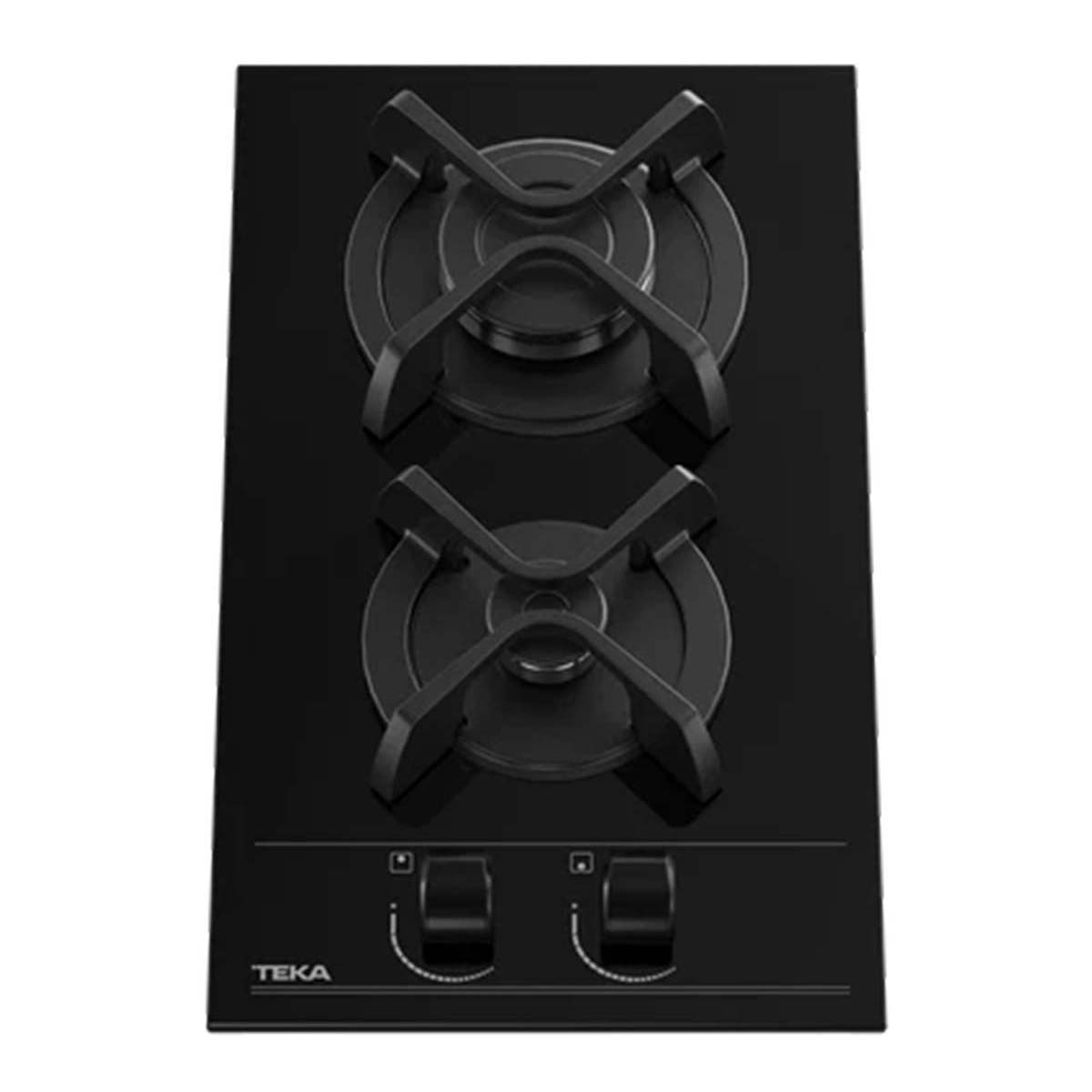 Placa modular de gas Teka con 2 zonas de cocción - GBC 32000 KLBUT Negro-2