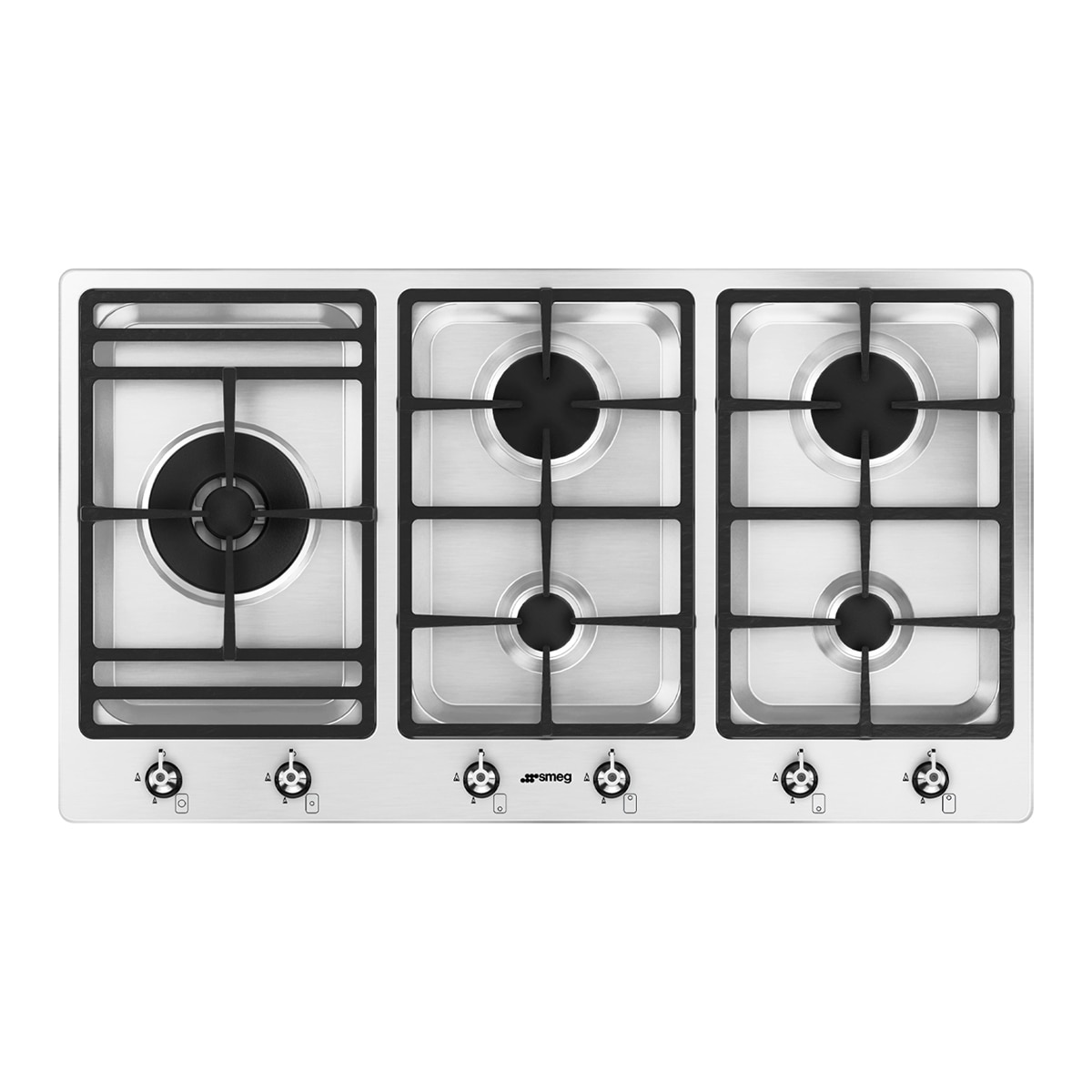 Imagen de Smeg PS9062 placa gas 90 cm 5 zonas en OfertitasTOP