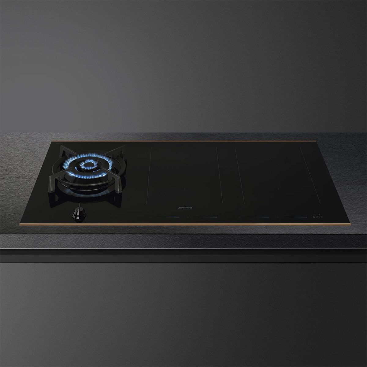 Thumbnail 3 de Smeg PM6954R placa inducción 90 cm