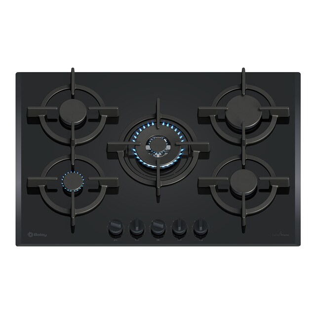 Imagen 0 de Placa de gas Balay, 75 cm, GasStop, Negro - 3ETG676RB