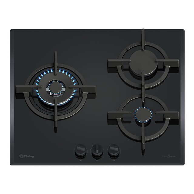 Imagen 0 de Placa de gas Balay, Wok, GasStop, Cristal templado, Negro - 3ETG663RN