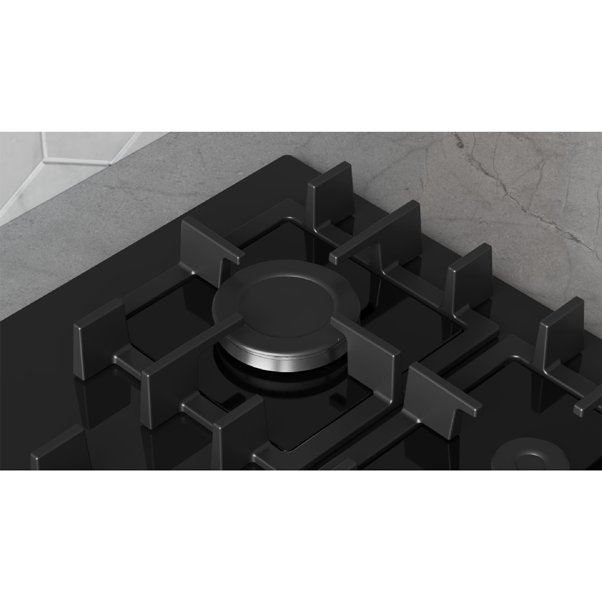 Placa de gas Balay, 60 cm, Wok, GasStop, Cristal templado, Negro - 3ETG563QB - Negro Negro-6