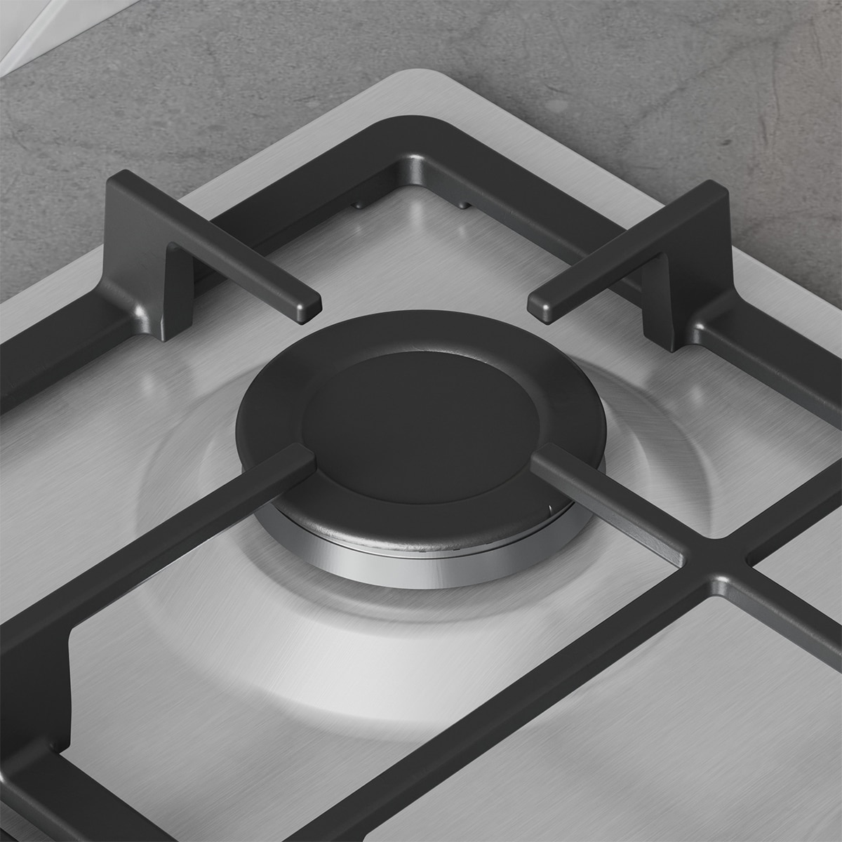 Placa de gas Balay, 60 cm, Wok, GasStop, Acero - 3ETX563CB Negro-5