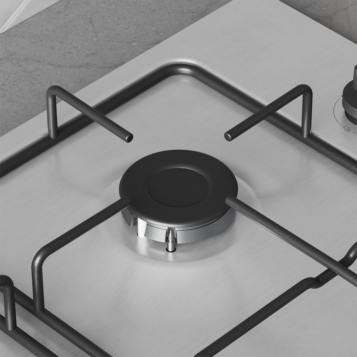 Placa de gas Balay, 60 cm, GasStop, Acero - 3ETX464BB Negro-5