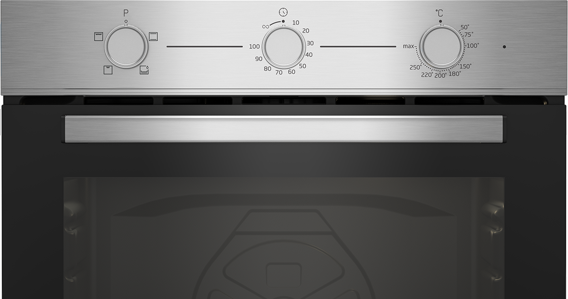 Horno convencional Beko con 4 funciones - BBIC12100XD Inox-2