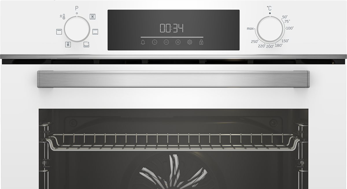 Horno multifunción Beko con 6 funciones - BBIE18300W Blanco-2