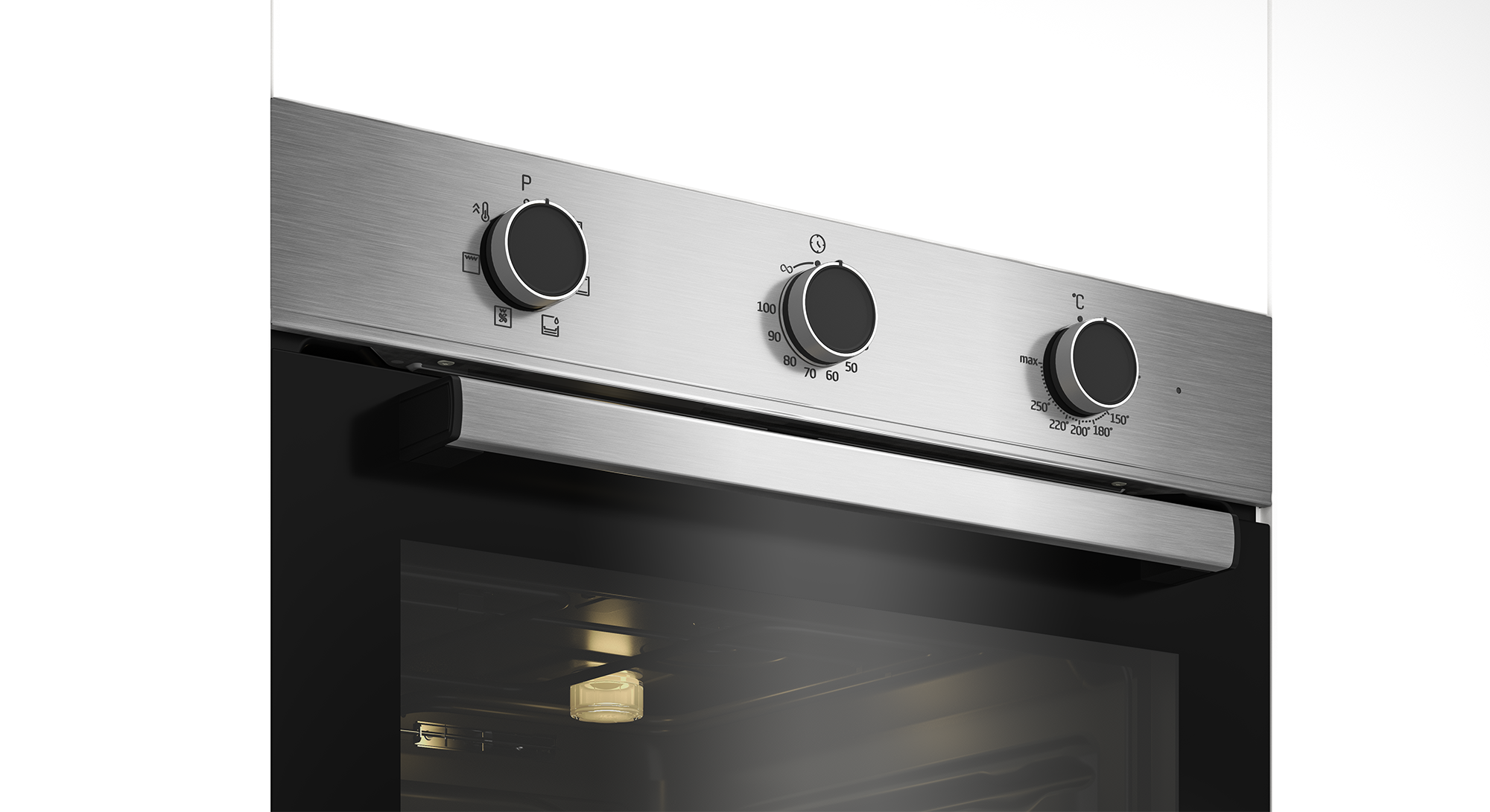 Horno multifunción Beko con 6 funciones - BBIE12100XD Inox-5