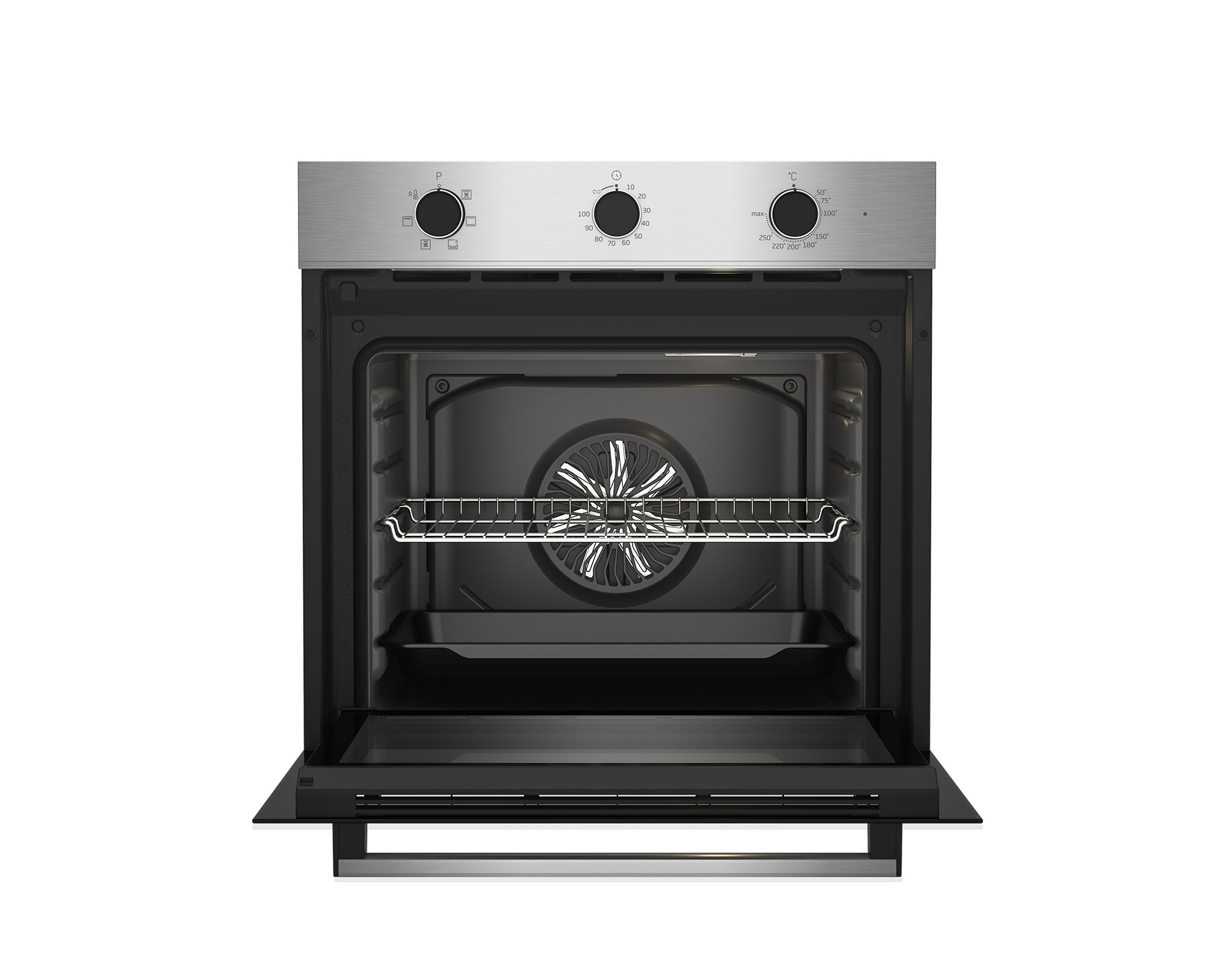 Horno multifunción Beko con 6 funciones - BBIE12100XD Inox-6