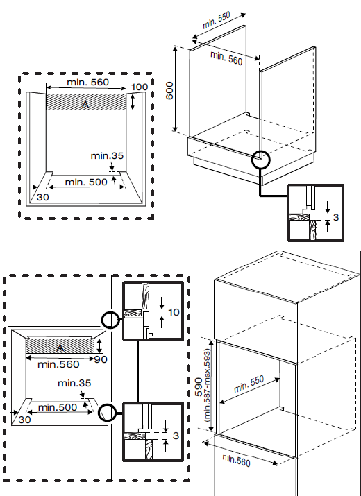 Horno multifunción Beko con 6 funciones - BBIE12100XD - Inox Inox-10