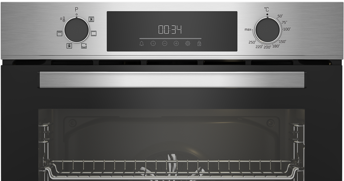 Horno multifunción Beko con 6 funciones - BBIE12300XD Inox-3