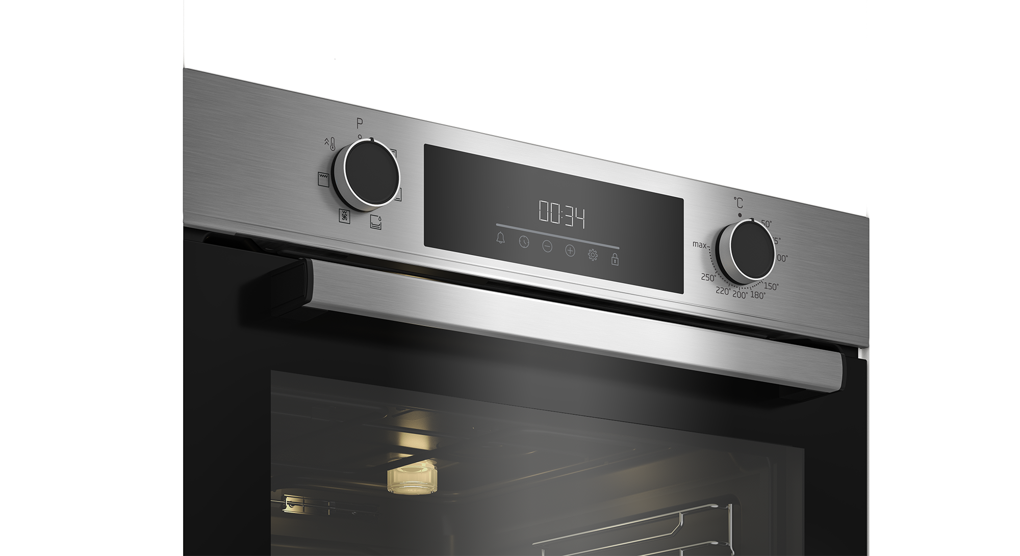 Horno multifunción Beko con 6 funciones - BBIE12300XD Inox-4