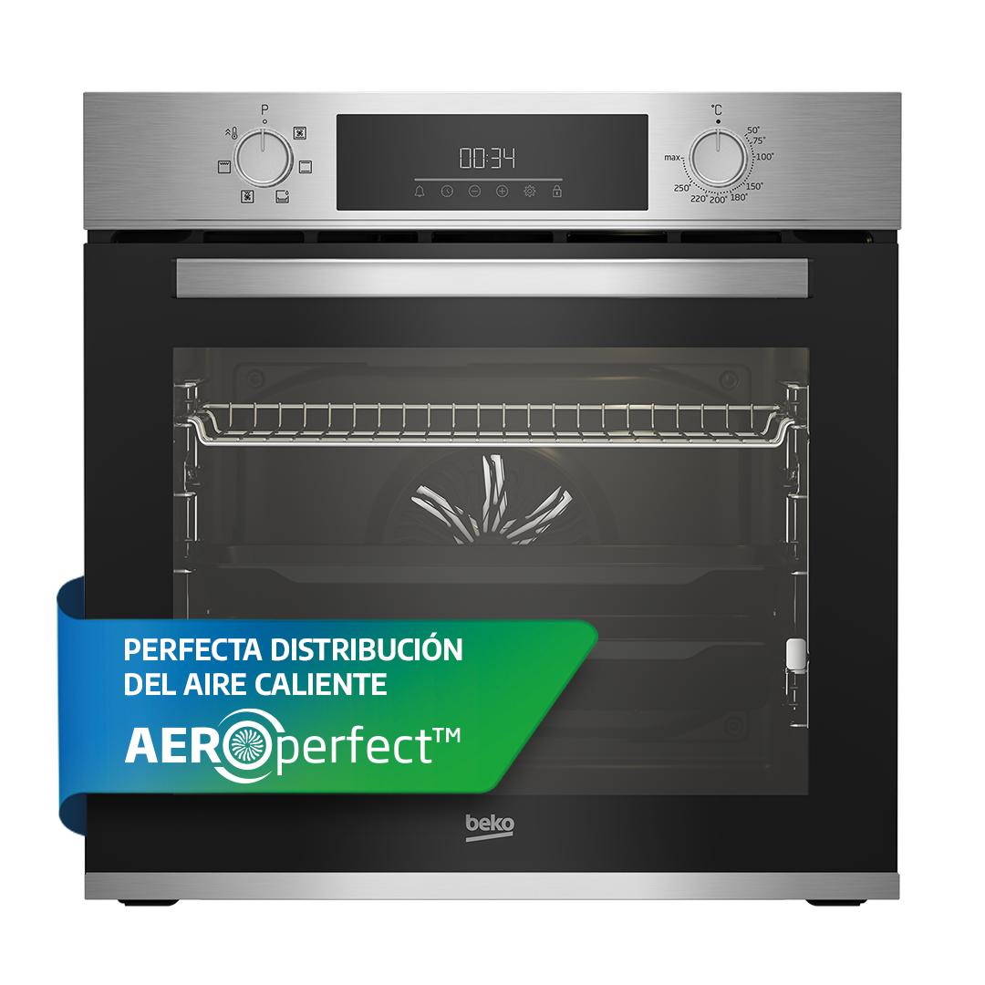Horno multifunción Beko con 6 funciones - BBIE123001XD Inox-11