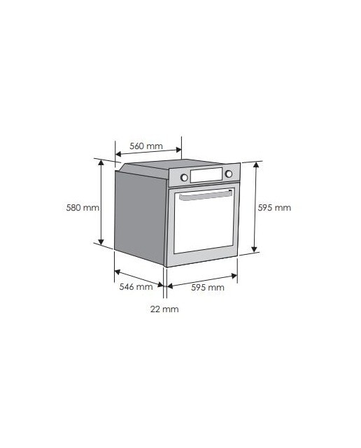 Horno multifunción Candy estilo vintage - FCC604X/E Inox-2