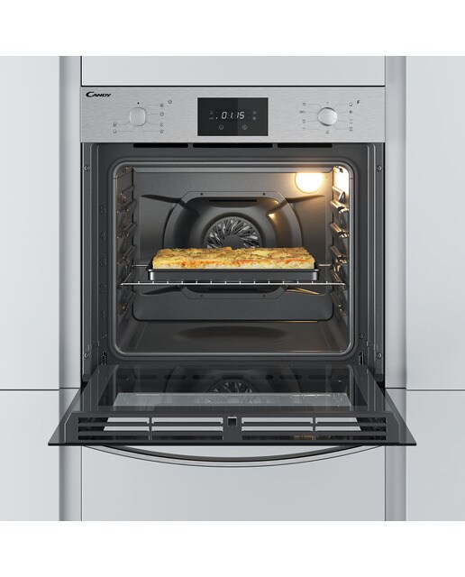 Horno multifunción Candy pirolítico - FCSK604X/E Inox-3