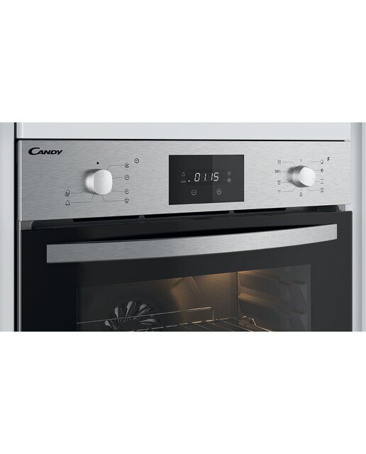 Horno multifunción Candy pirolítico - FCSK604X/E Inox-5