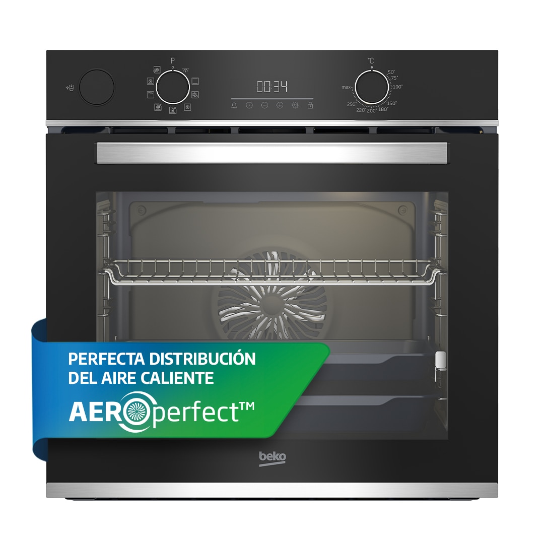 Horno multifunción Beko con vapor asistido - BBIS13300XMSE Negro-10