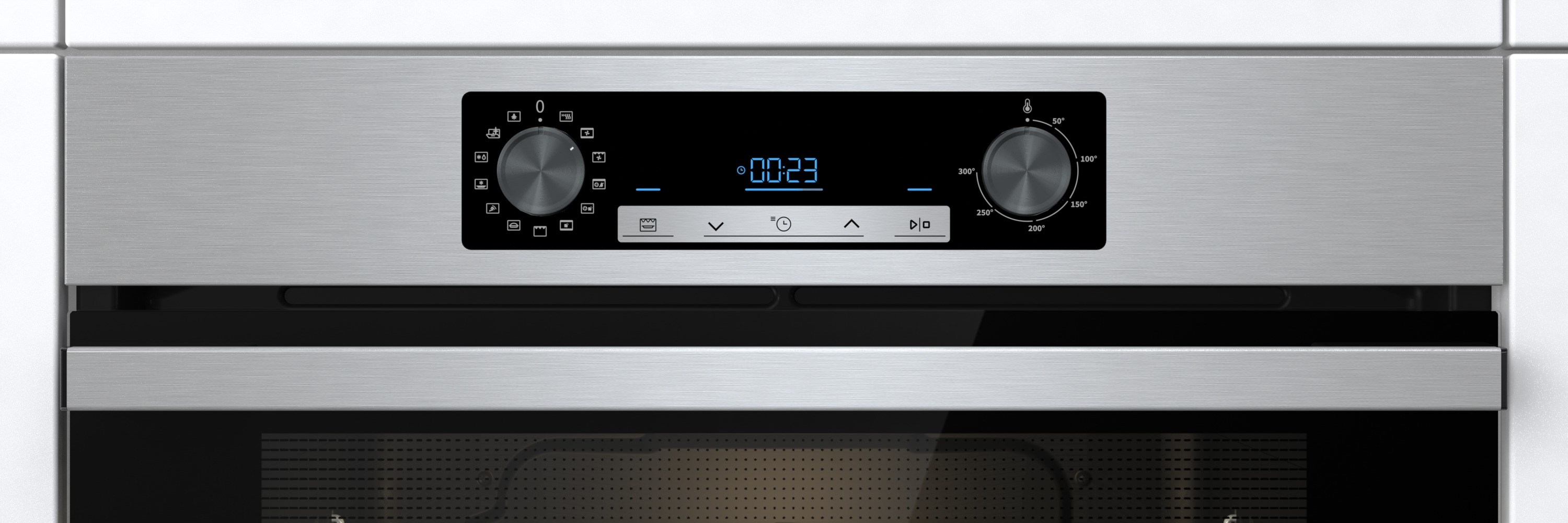 Horno multifunción Hisense con limpieza AquaClean - BSA65226AX Inox-2