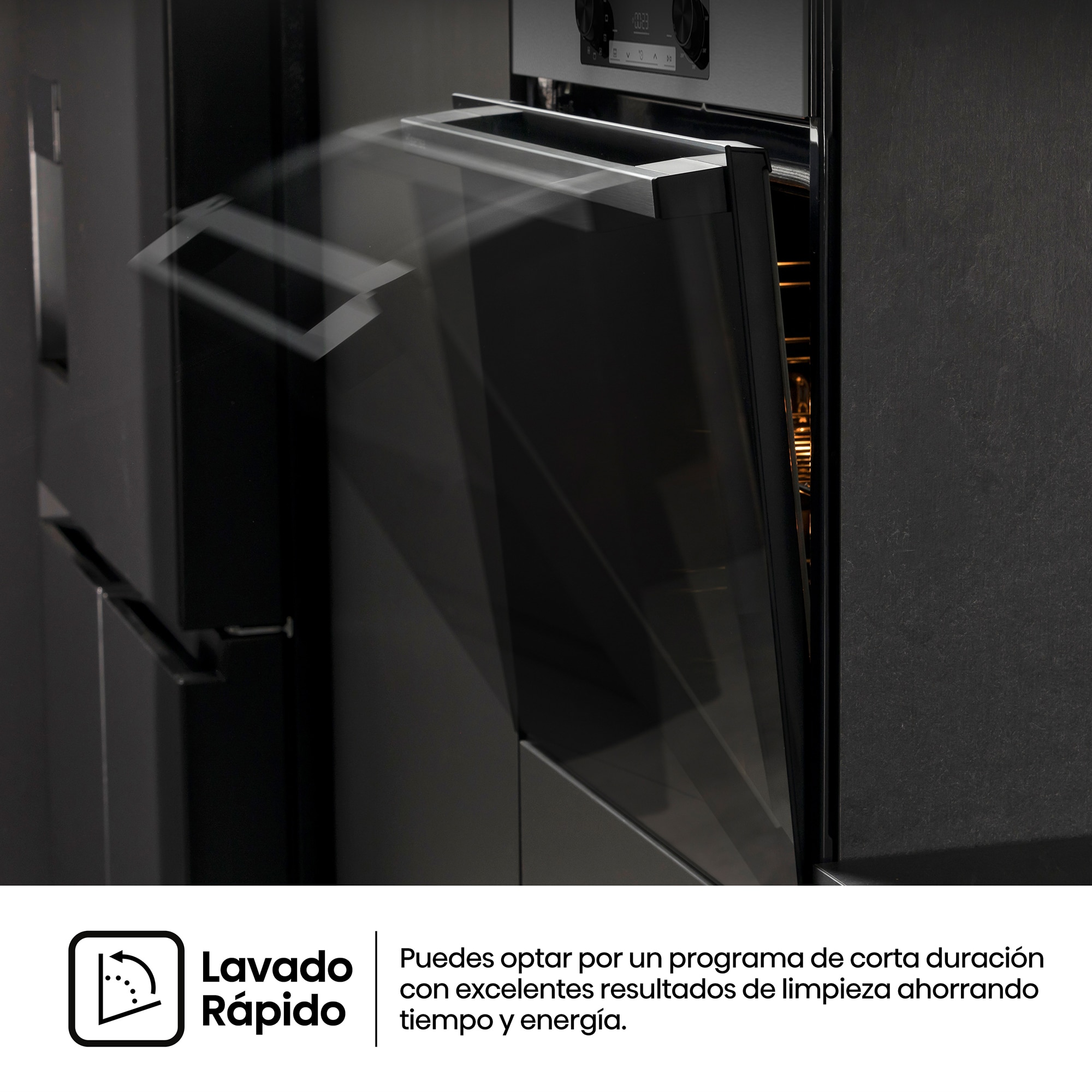 Horno multifunción Hisense con limpieza AquaClean - BI62216AX Inox-9