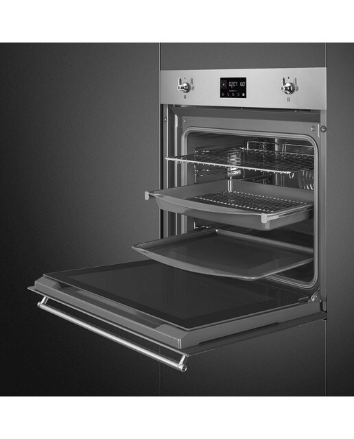 Horno multifunción Smeg Vapor Clean - SO6302TX Acero Inox-4