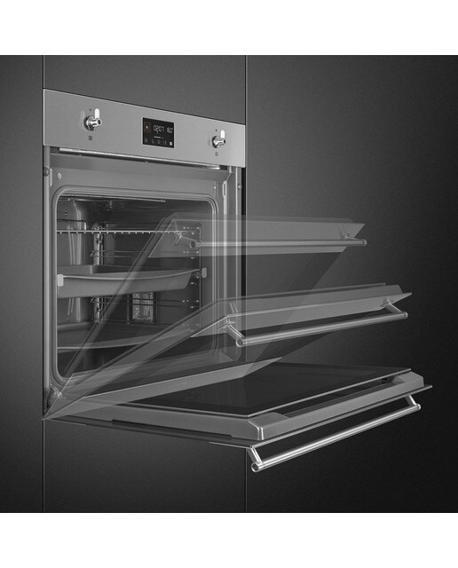 Horno multifunción Smeg Vapor Clean - SO6302TX Acero Inox-9