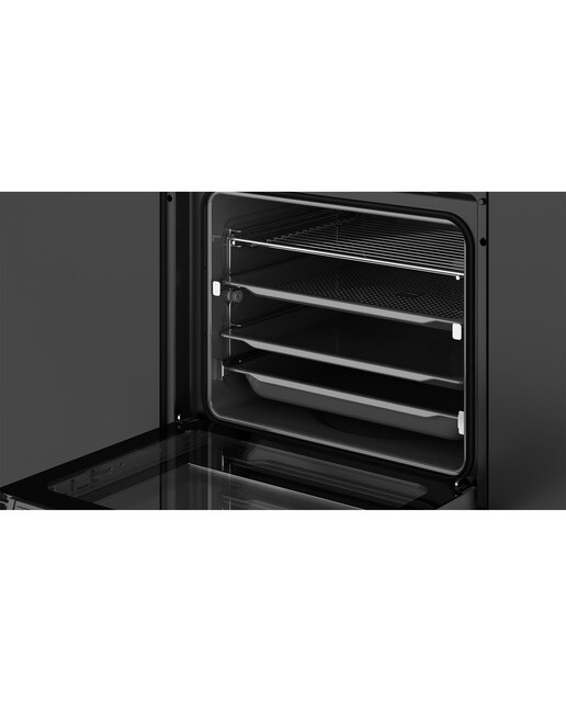 Forno Multifunções Teka HLB 8700 P Airfry BK Home, SurroundTemp, Dual Clean Pirólise + HydroClean PRO e de 70 Litros - Vidro Preto Vidro preto-4