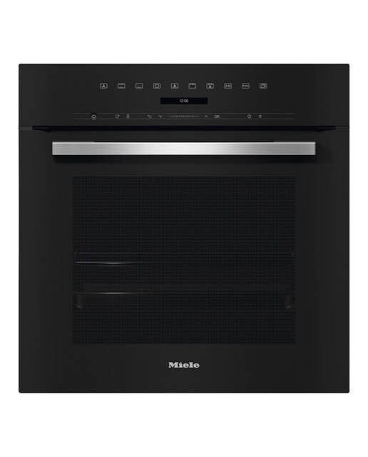 Forno Multifunções Miele H 7165 B com PerfectClean de 76 L - Preto Obsidiana Preto-1