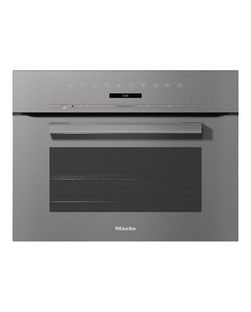 Forno Compacto Multifunções Miele H 7244B GRGR EU1 PerfectClean e Wifi de 49 L - Cinza Grafite Cinzento-grafite-1