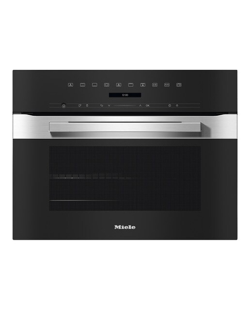 Forno Multifunções Miele H7244BEDST/CLST Compacto PerfectClean e de 49 Litros - Inox Aço inoxidável-1
