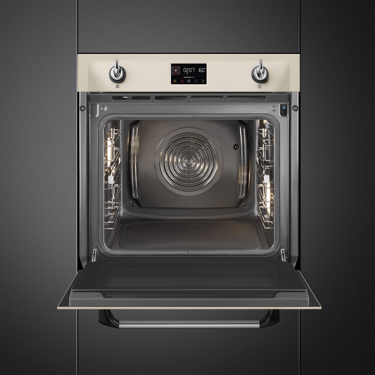 Horno multifunción Smeg pirolítico - SOP6902S2PP Crema-8