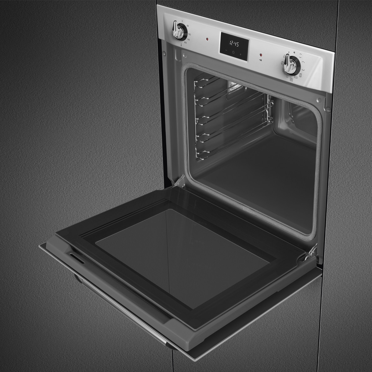 Horno multifunción Smeg, Pirolítico, Inox - SOP6900TX Acero Inox-6
