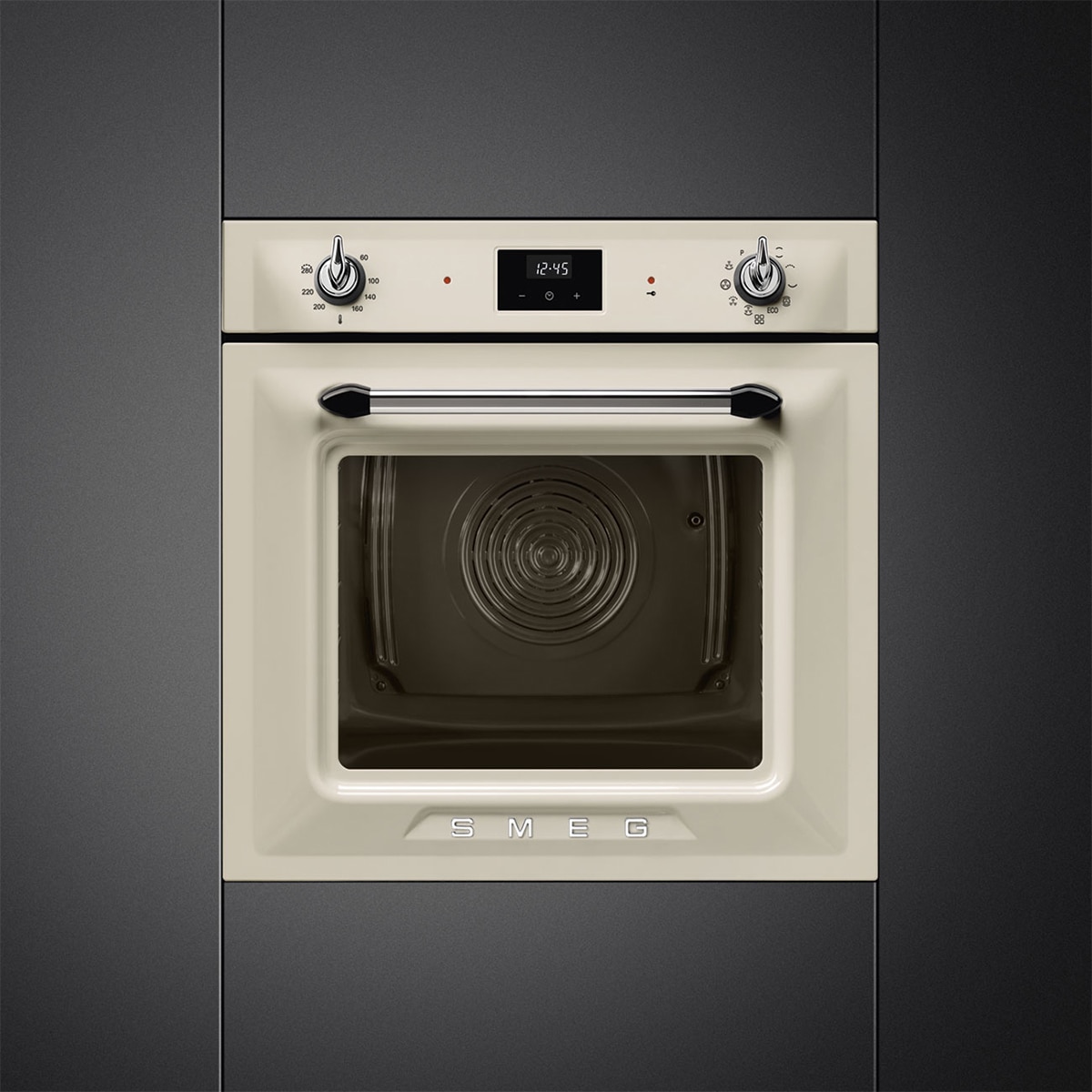 Horno multifunción Smeg, Pirolítico, Crema - SOP6900TP Crema-3