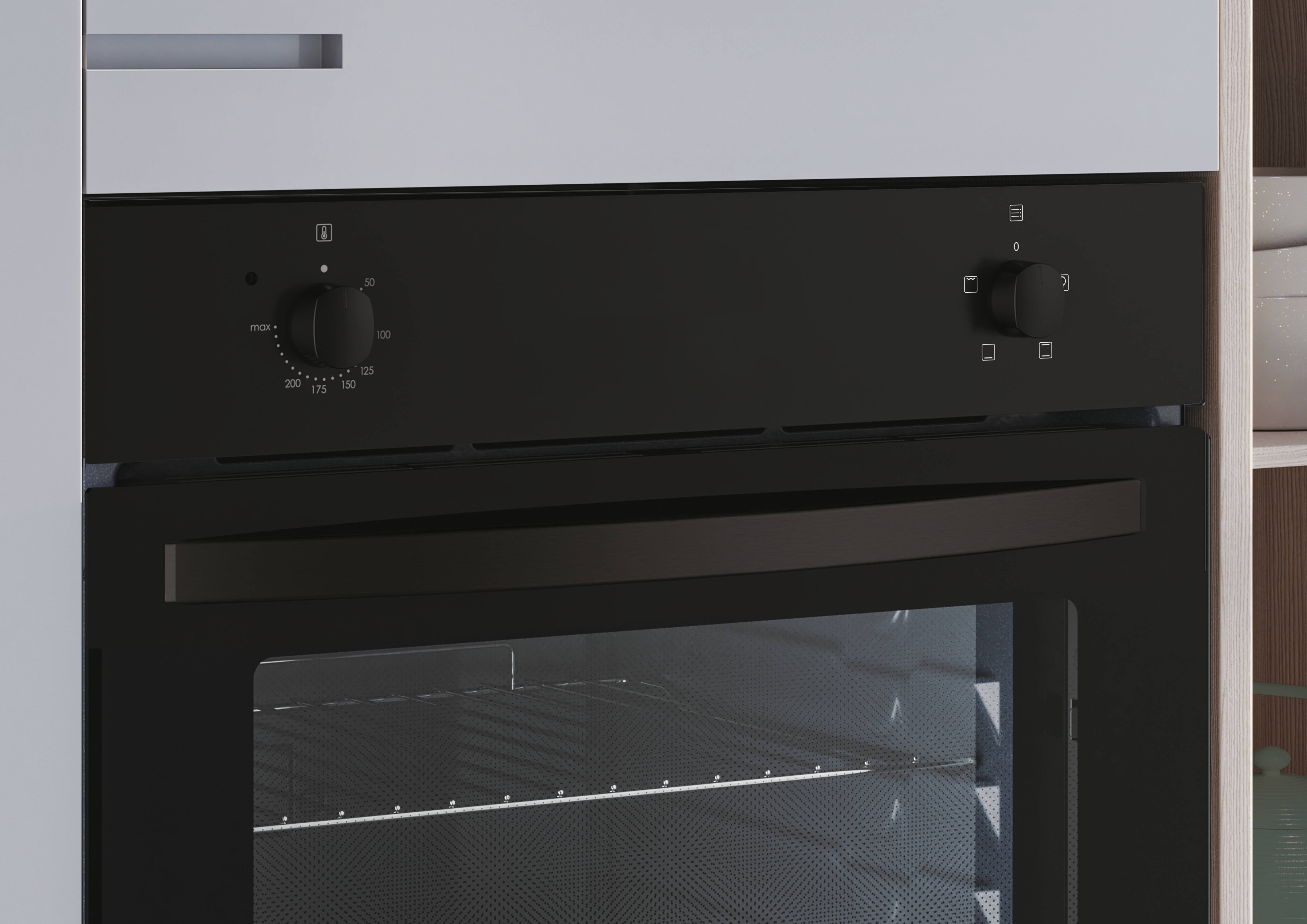 Horno convencional Candy con 4 funciones - FIDC N100 Negro-7