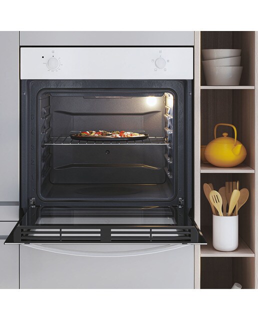 Horno convencional Candy con 4 funciones - FIDC B100 Blanco-6