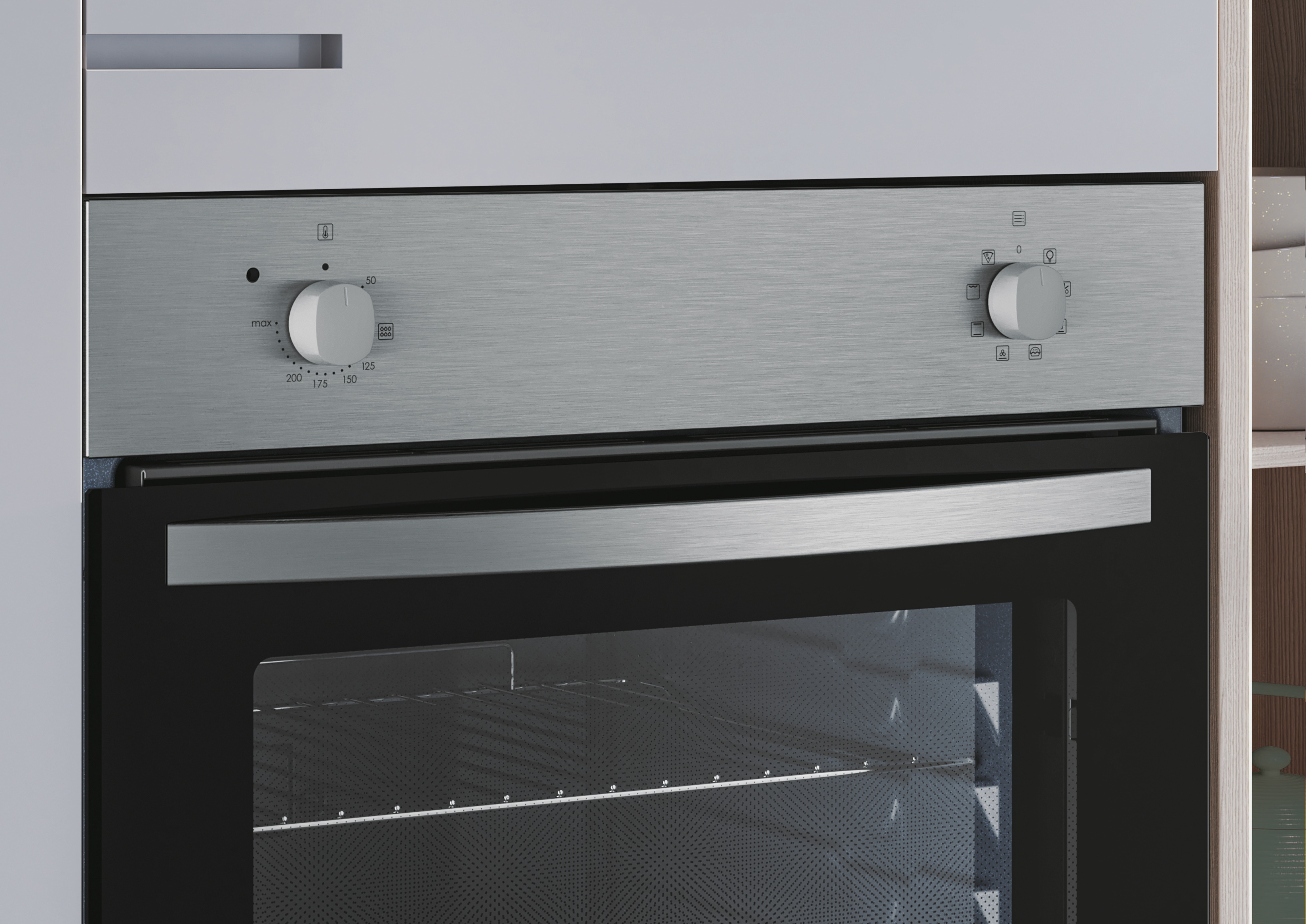 Horno convencional Candy con 4 funciones - FIDC X100 Inox-9