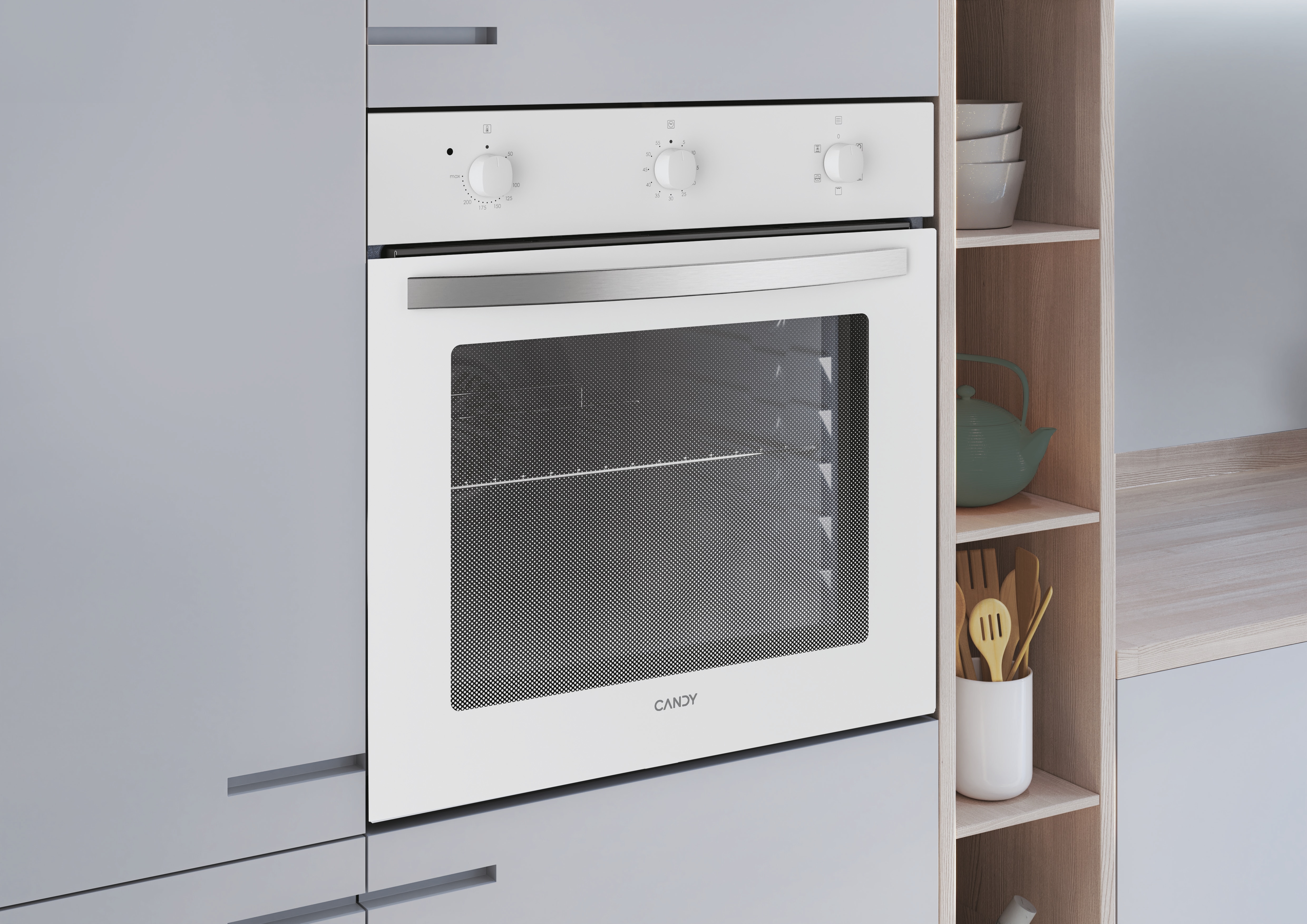 Forno Multifunções Candy FIDC B502 de 65 L - Branco Branco-5