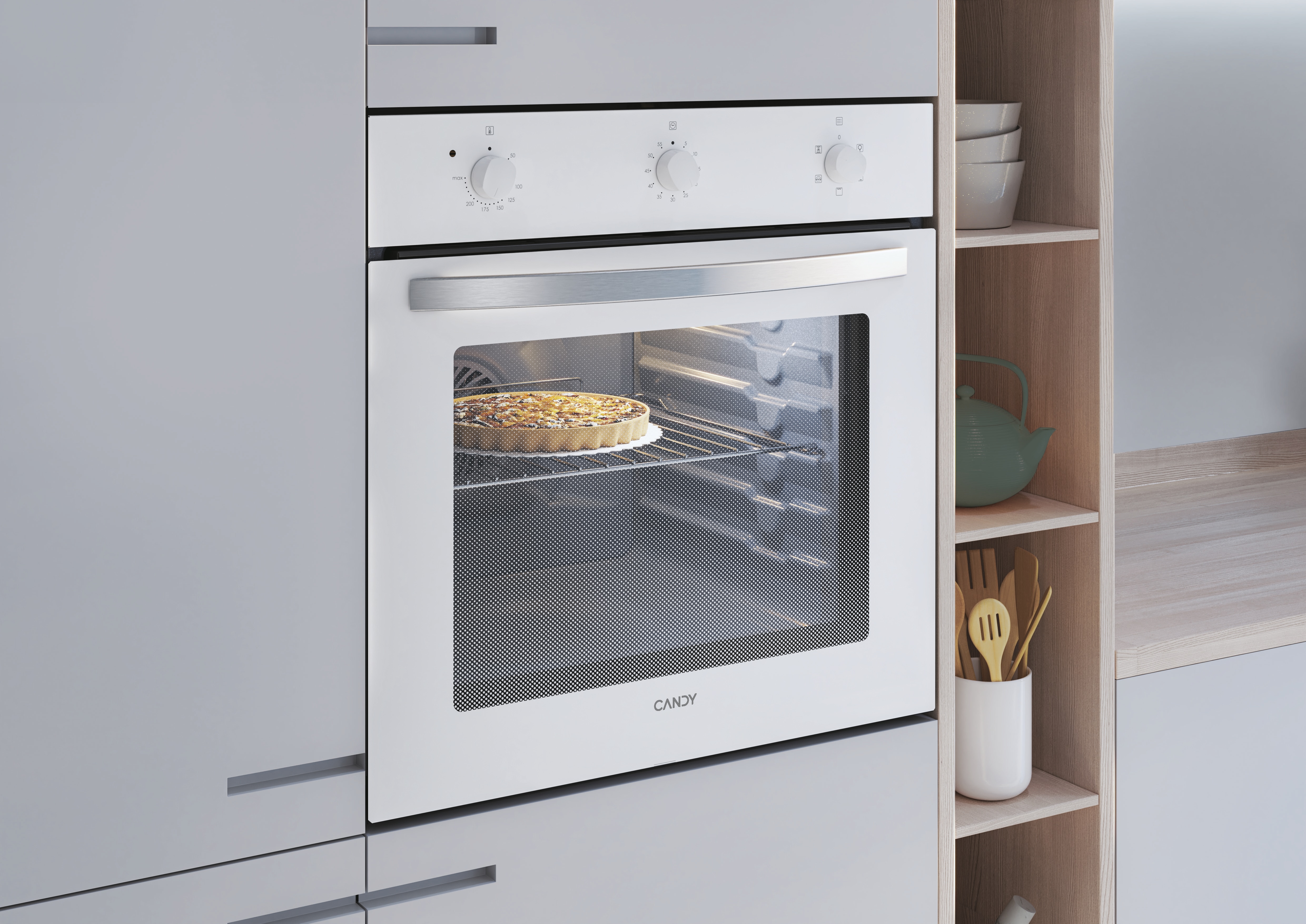Forno Multifunções Candy FIDC B502 de 65 L - Branco Branco-6