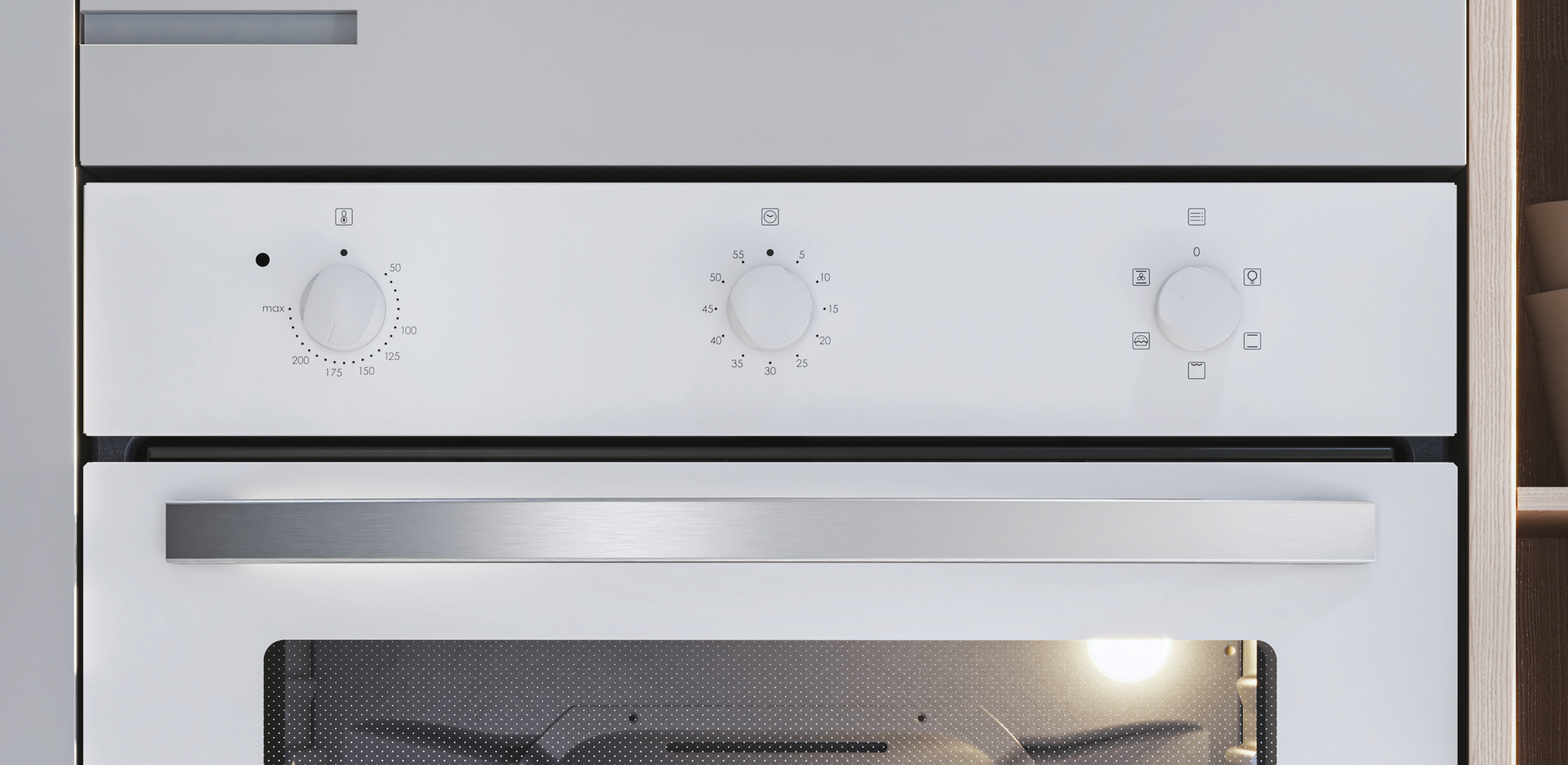 Forno Multifunções Candy FIDC B502 de 65 L - Branco Branco-8