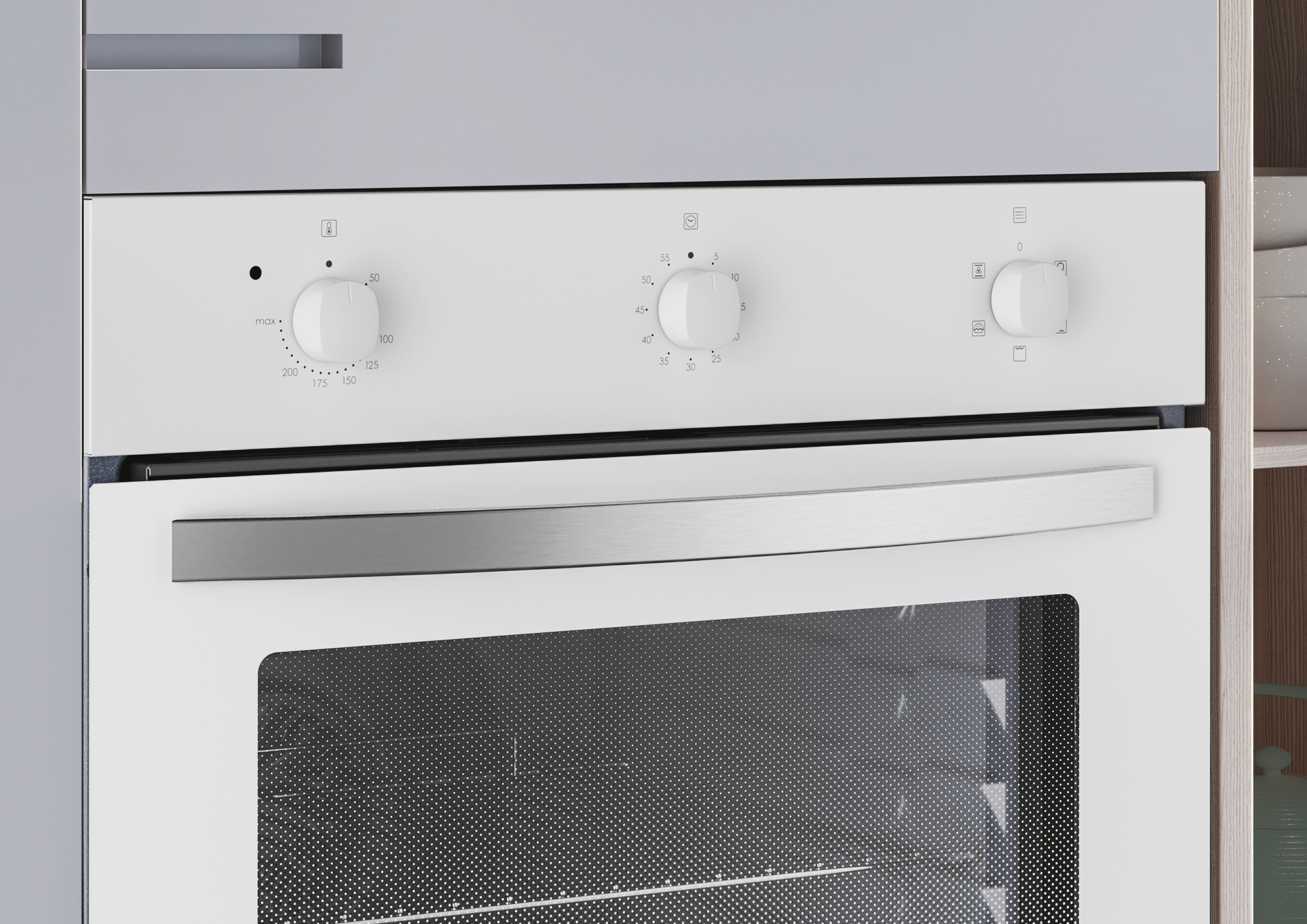 Forno Multifunções Candy FIDC B502 de 65 L - Branco Branco-10