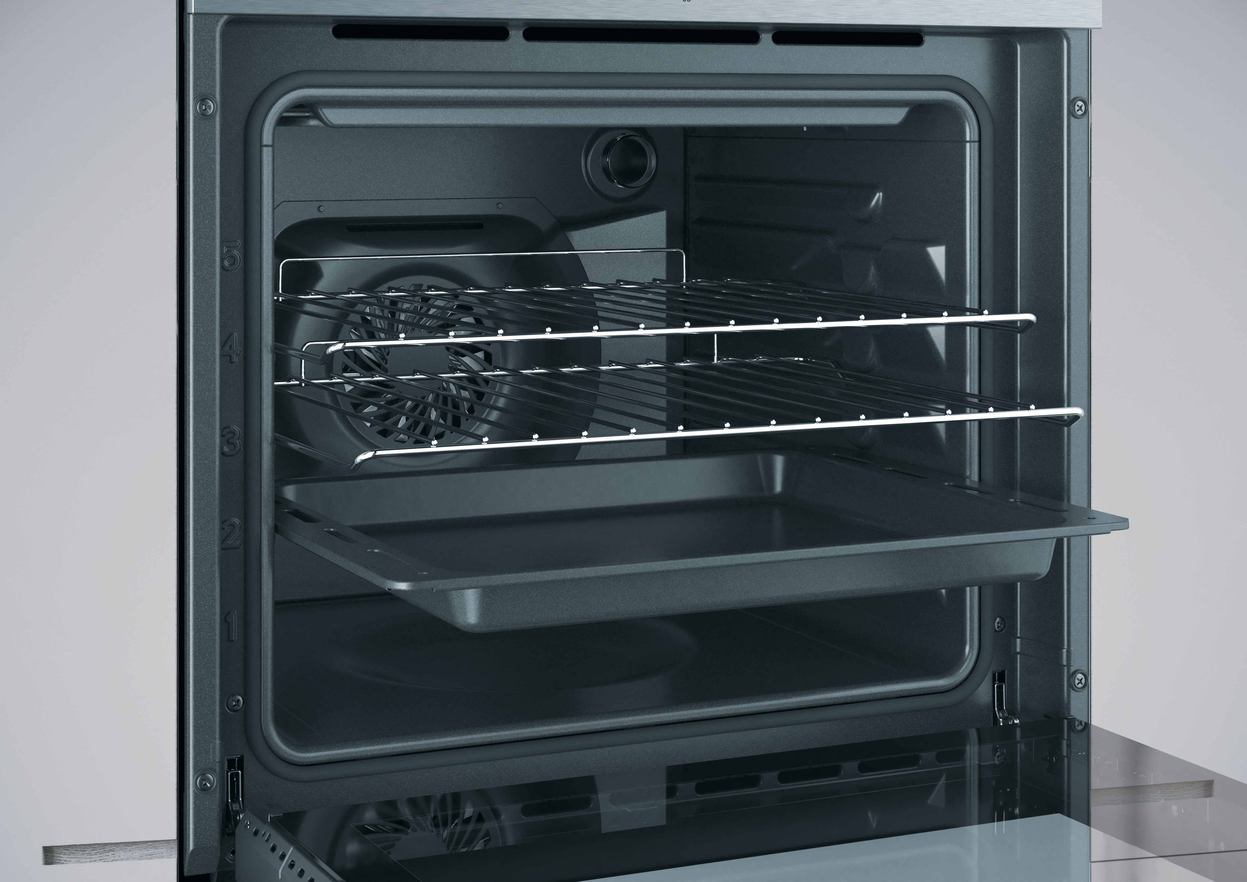 Horno multifunción Candy con 8 funciones - FIDC X605 Inox-4