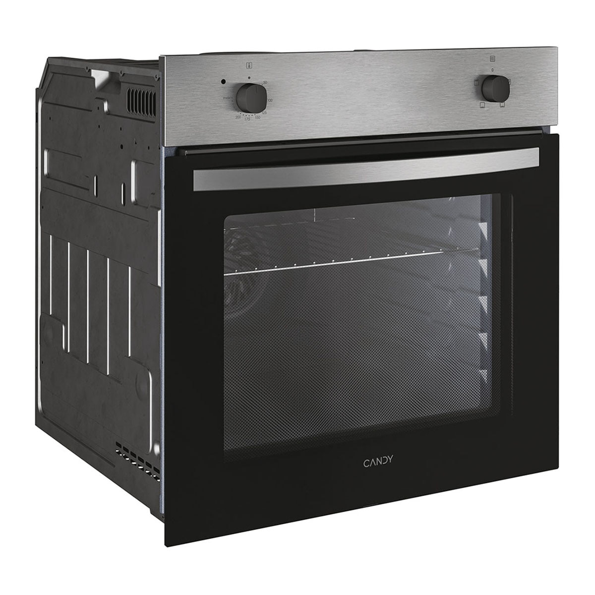 Horno multifunción Candy 70 litros, aqualisis - FIDCP X200 Negro-2