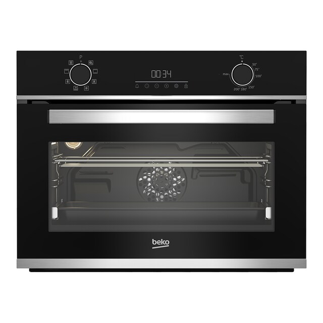 Imagen 0 de Horno compacto multifunción Beko AeroPerfect, cocción 3D - BBCM13300XC