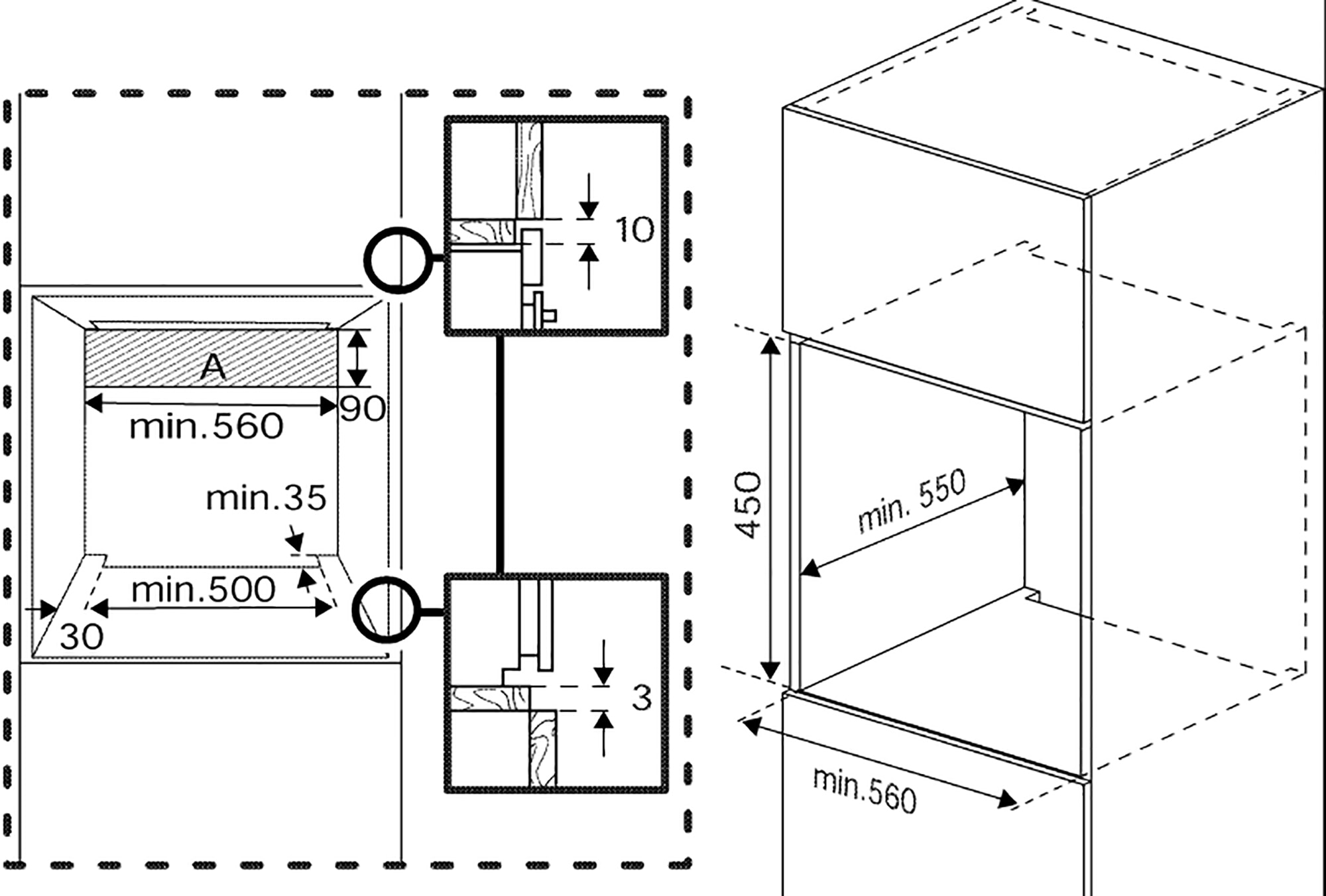 Horno compacto multifunción Beko AeroPerfect, cocción 3D - BBCM13300XC Negro-8