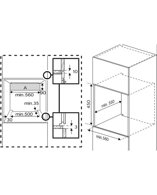 Horno compacto multifunción Beko AeroPerfect, cocción 3D - BBCM13300XC Negro-12